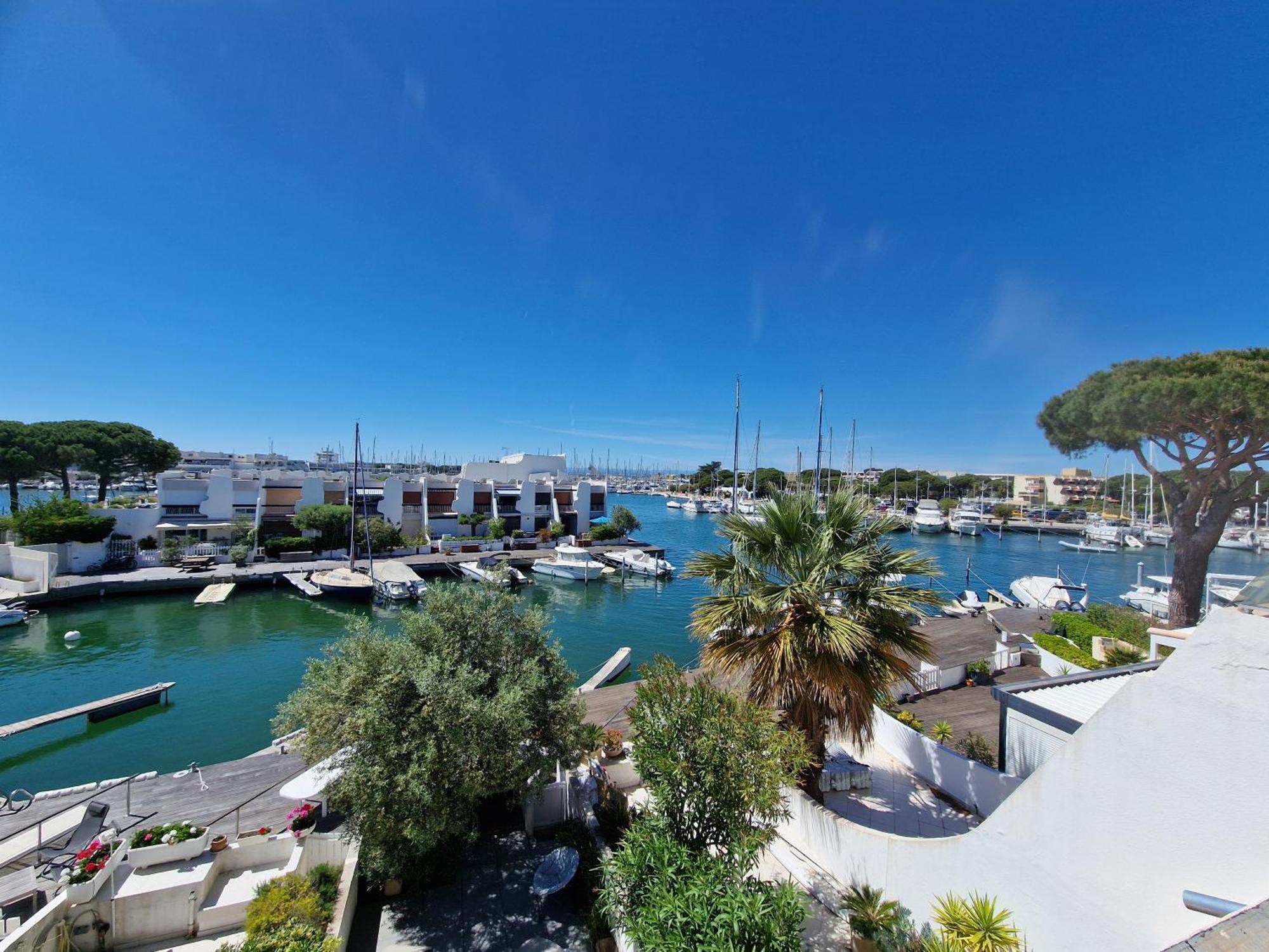 Marina Exceptionnelle - 8 Pers - 120 M2 Vue Mer - Suites Parentales - Cinema - Ponton Ле-Гро-дю-Руа Екстер'єр фото