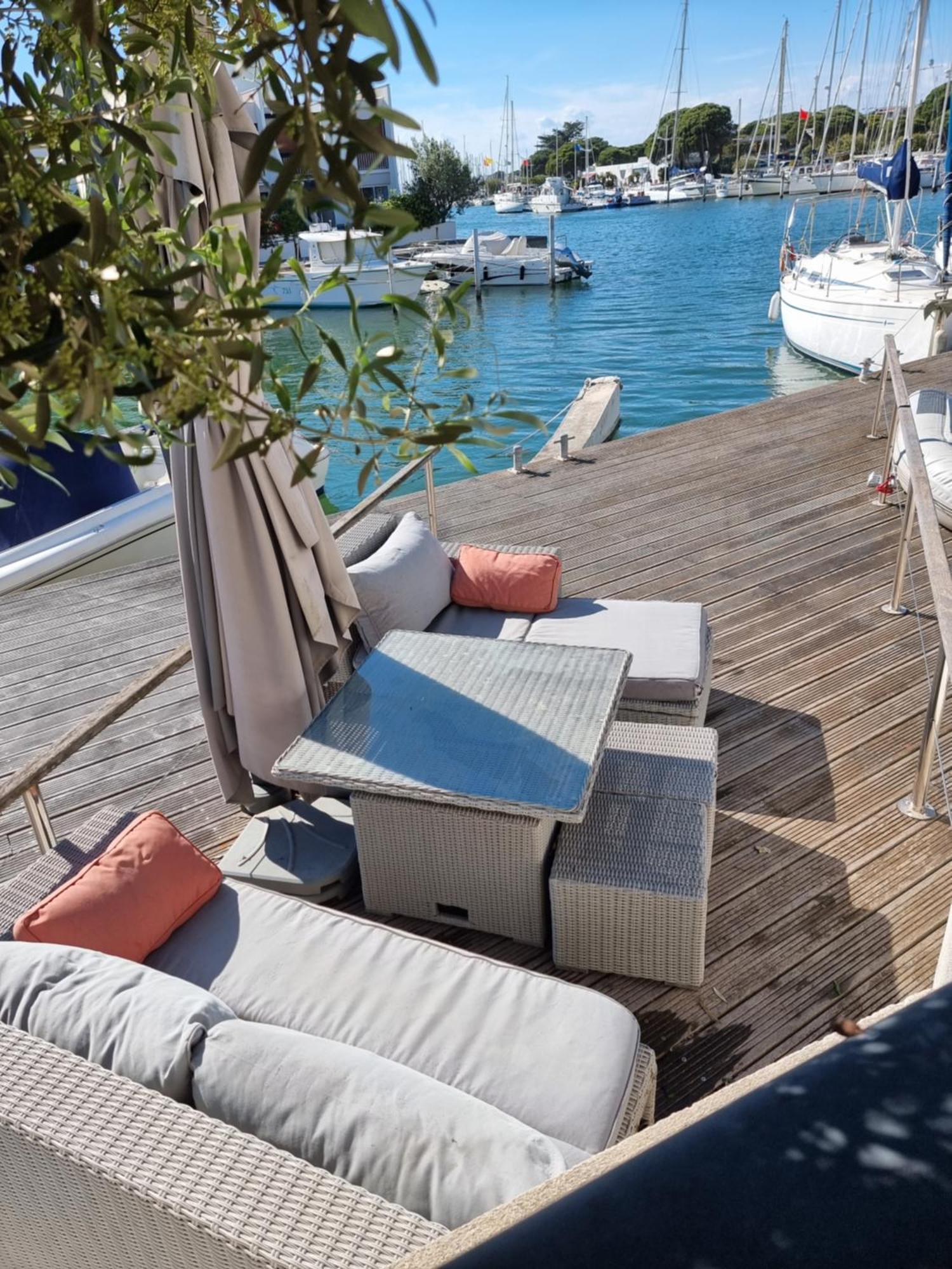 Marina Exceptionnelle - 8 Pers - 120 M2 Vue Mer - Suites Parentales - Cinema - Ponton Ле-Гро-дю-Руа Екстер'єр фото