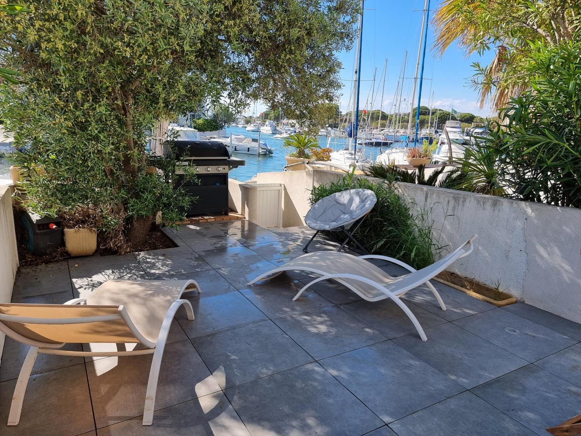 Marina Exceptionnelle - 8 Pers - 120 M2 Vue Mer - Suites Parentales - Cinema - Ponton Ле-Гро-дю-Руа Екстер'єр фото